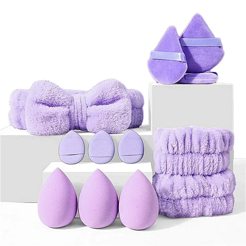 12Pcs Makeup Sponge & Accessories