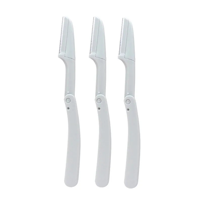 3pcs Foldable Eyebrow Grooming Set