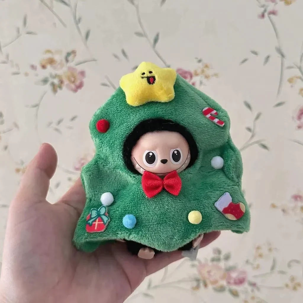 Mini Labubu V4 Christmas Outfit