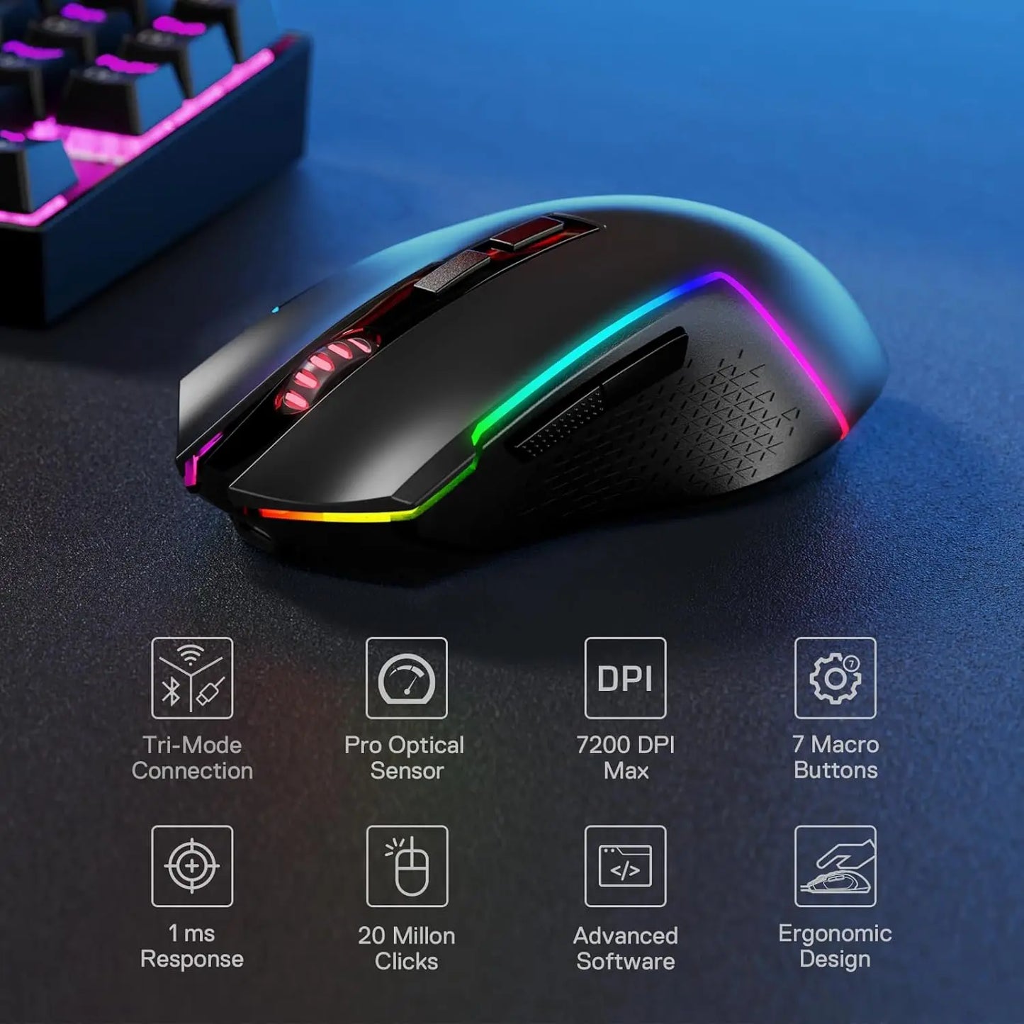 Redragon BS136 Keyboard & Mouse Combo