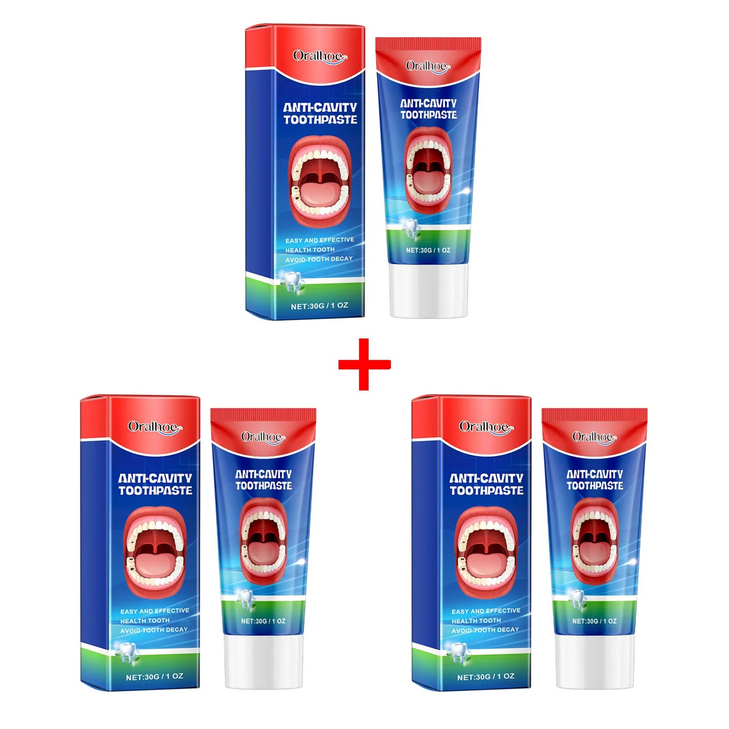 Anti-Decay Toothpaste for Protection
