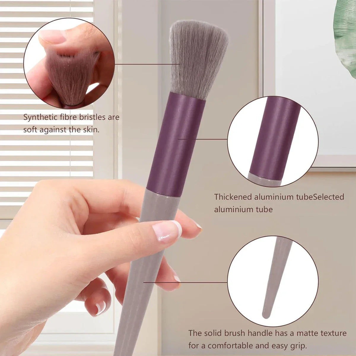 13PCS Four Seasons Green Brush Set