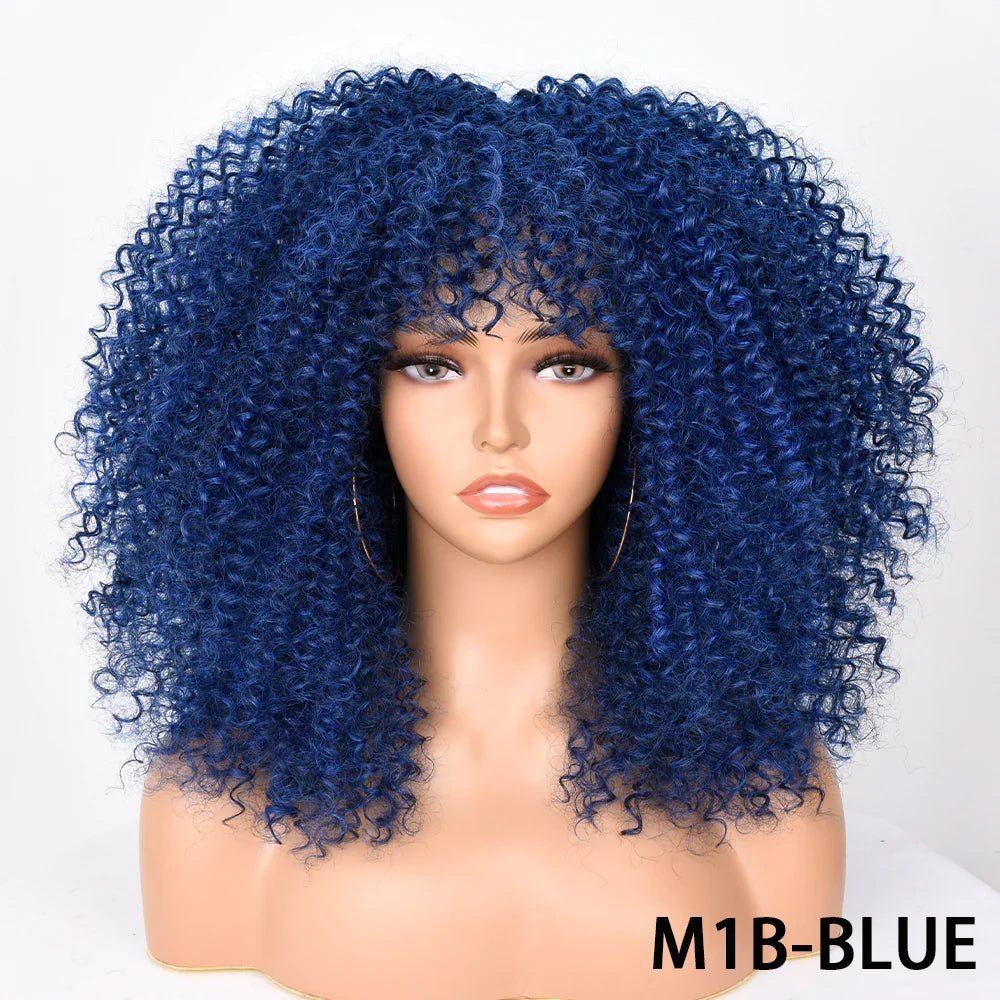 Chocolate Brown Curly Lace Wig