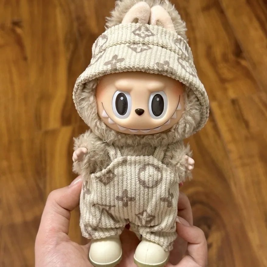 Labubu Doll Hoodies Clothes Set