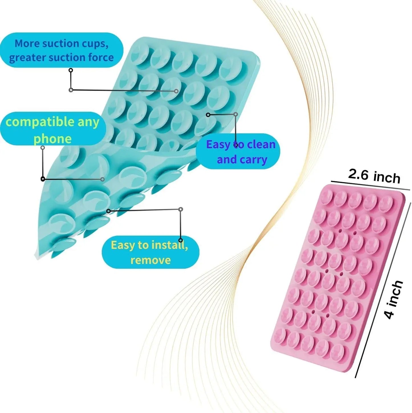 Double-Sided Suction Phone Holder