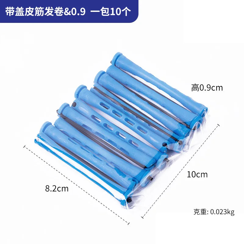 10Pcs Heatless Hair Curling Rods