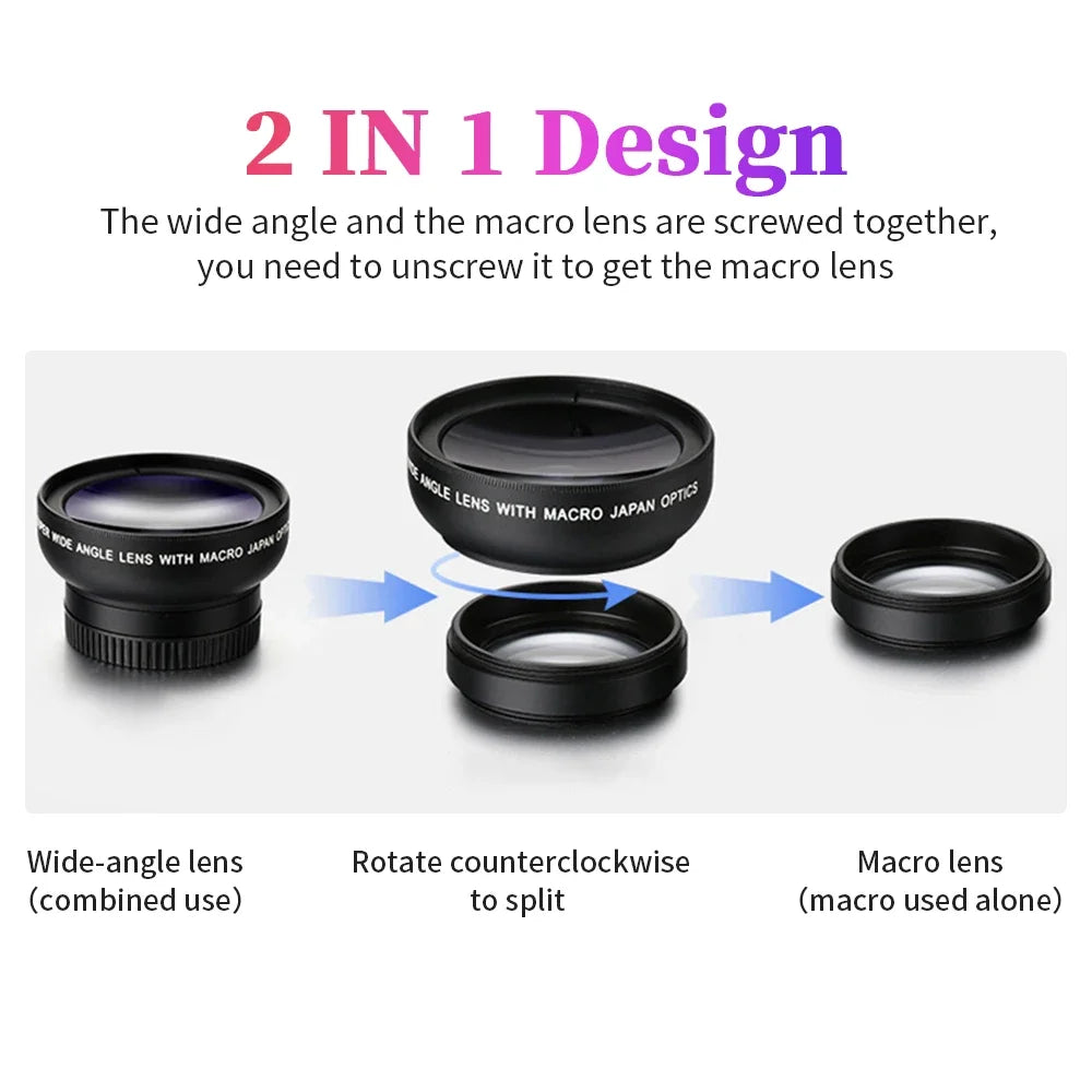Universal 2-in-1 Phone Lens
