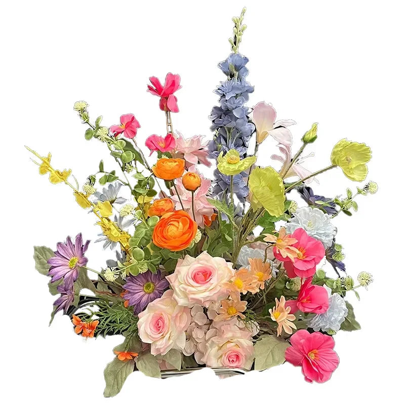 Monet Garden Flower Runner