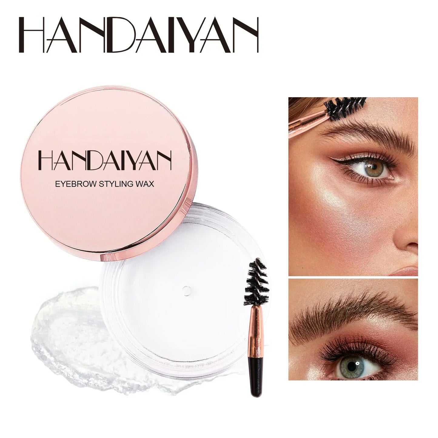 Transparent Eyebrow Styling Gel