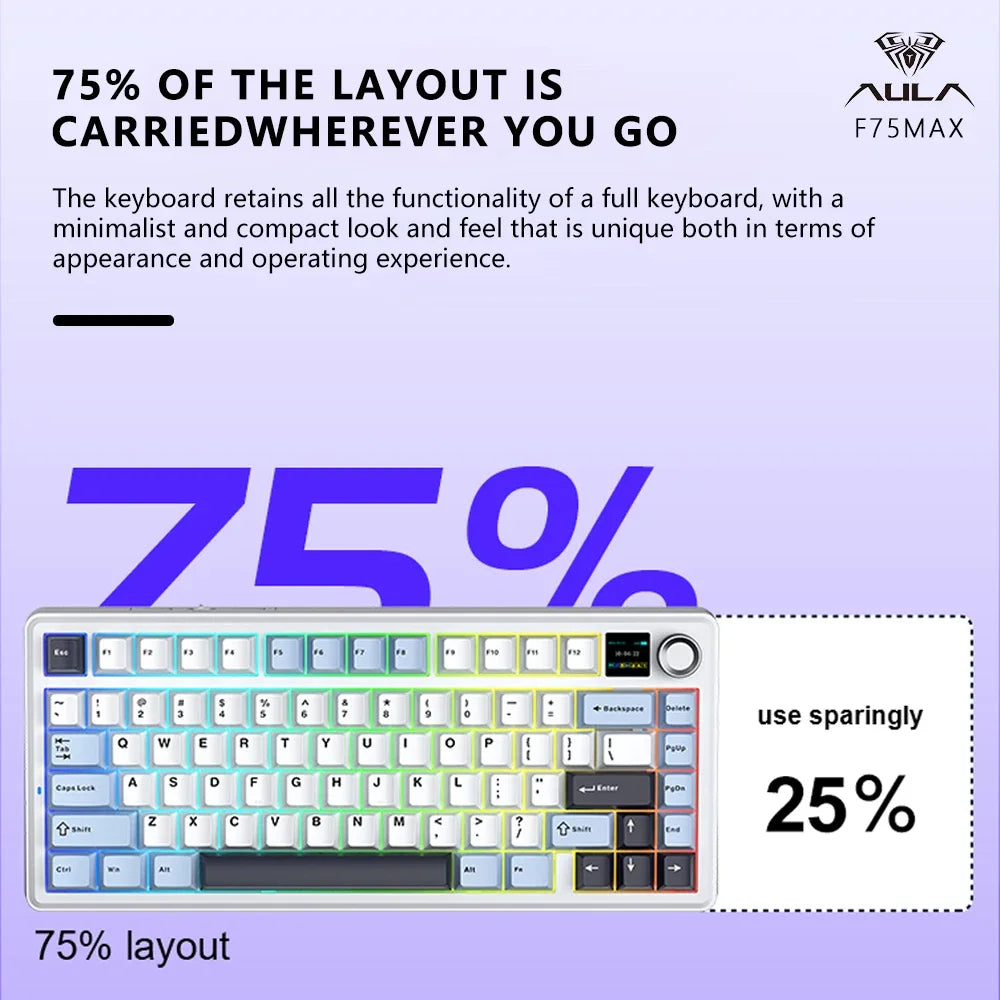 AULA F75 MAX Gaming Keyboard