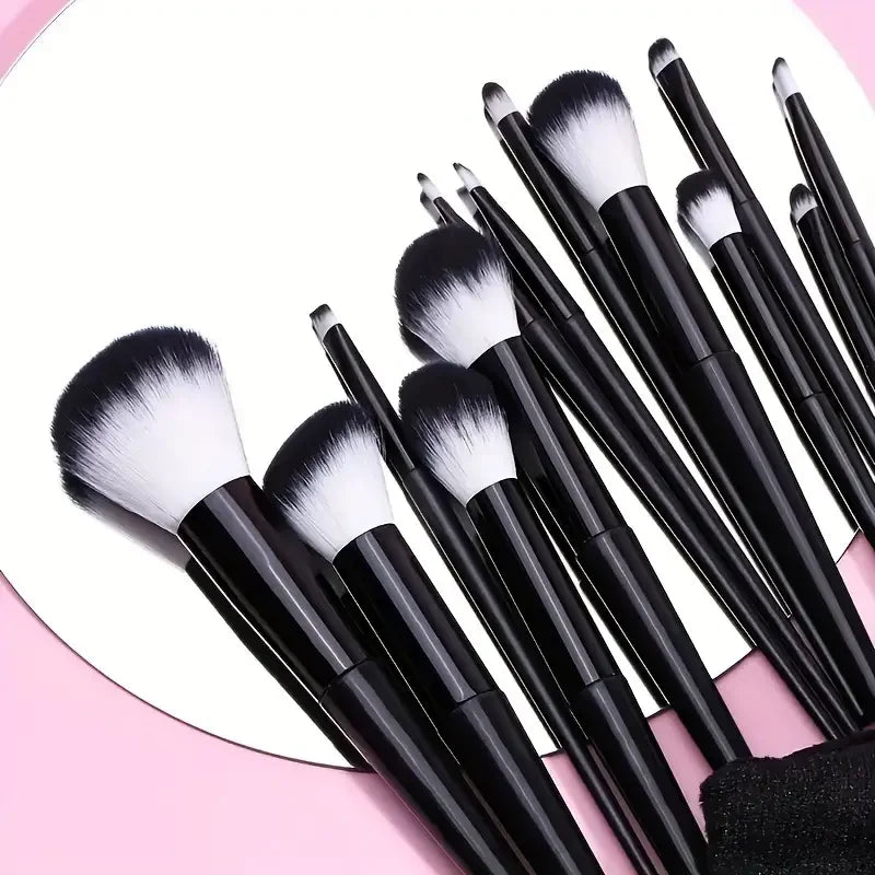 13PCS Fluffy Makeup Brush Set