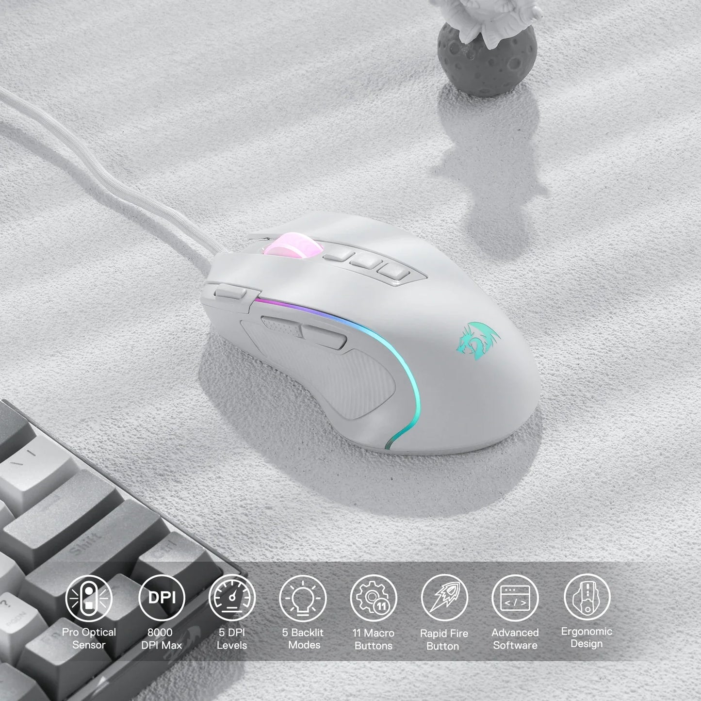 REDRAGON Redragon M612 Predator Gaming Mouse