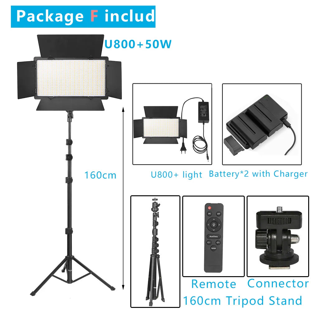 Nagnahz U800+ LED Video Light