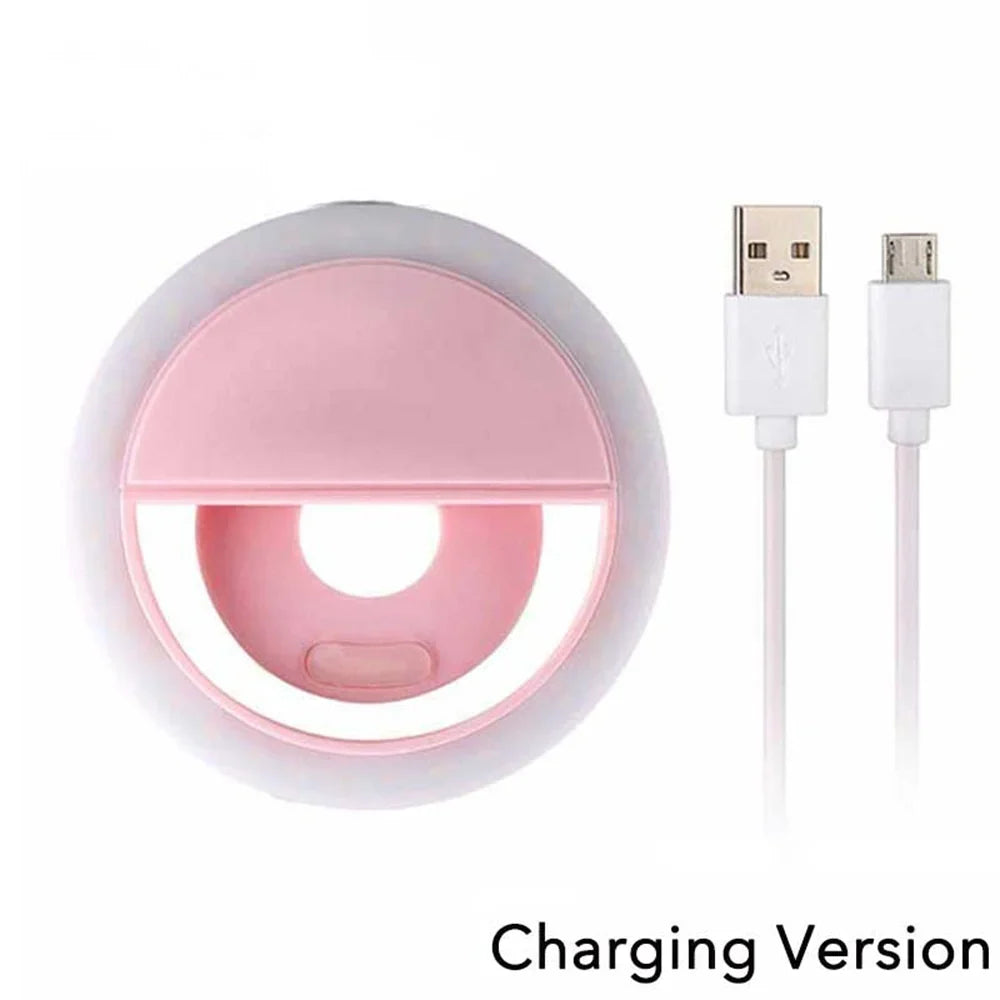 USB Rechargeable LED Selfie Ring