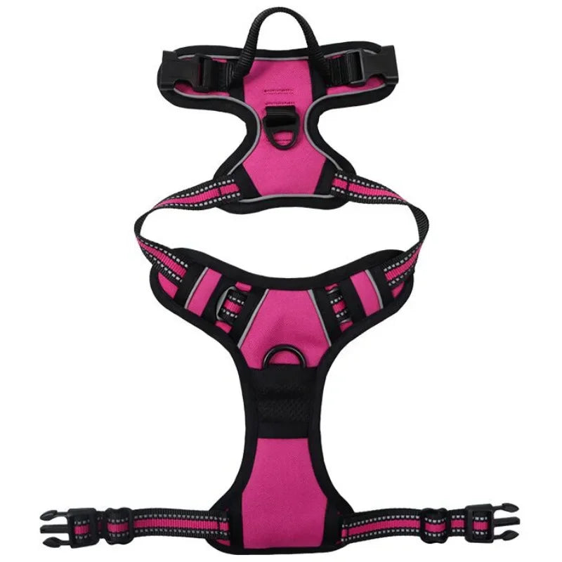 Reflective Adjustable Pet Harness Vest