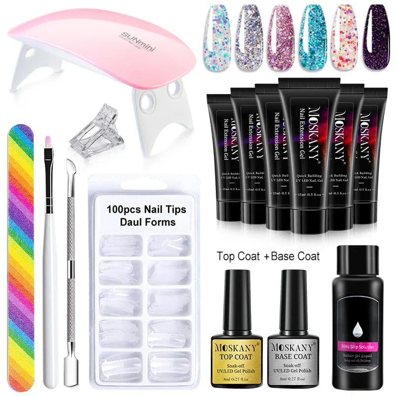 Poly Nail Gel Set Kit
