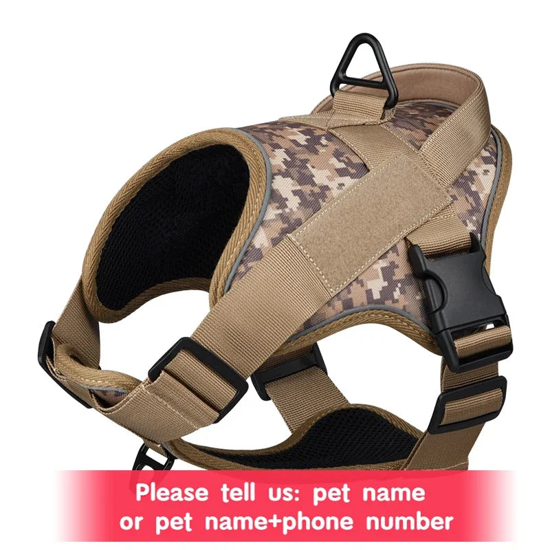 Custom Tactical No-Pull Harness
