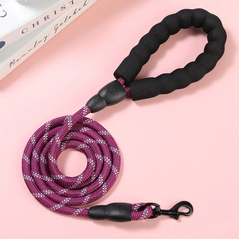 Reflective Dog Leash with Handle