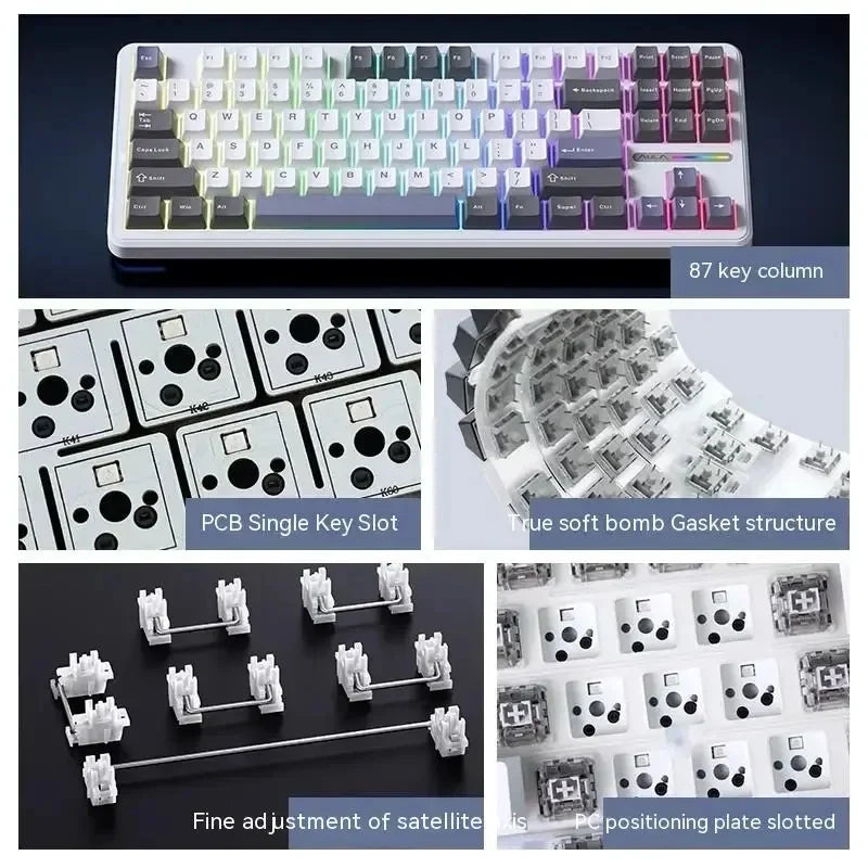 AULA F87Pro Mechanical Gaming Keyboard