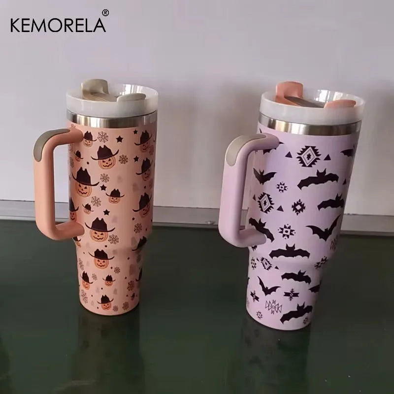 KEMORELA Halloween 40oz Stainless Steel Cup
