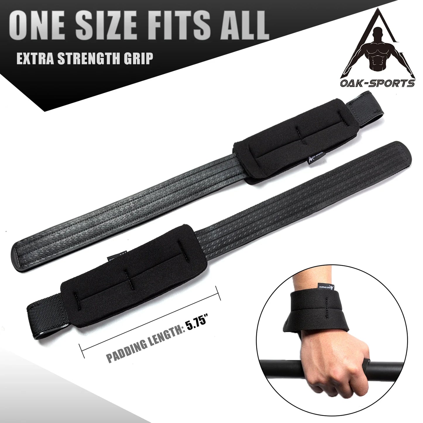 Weightlifting Wrist Straps Pair