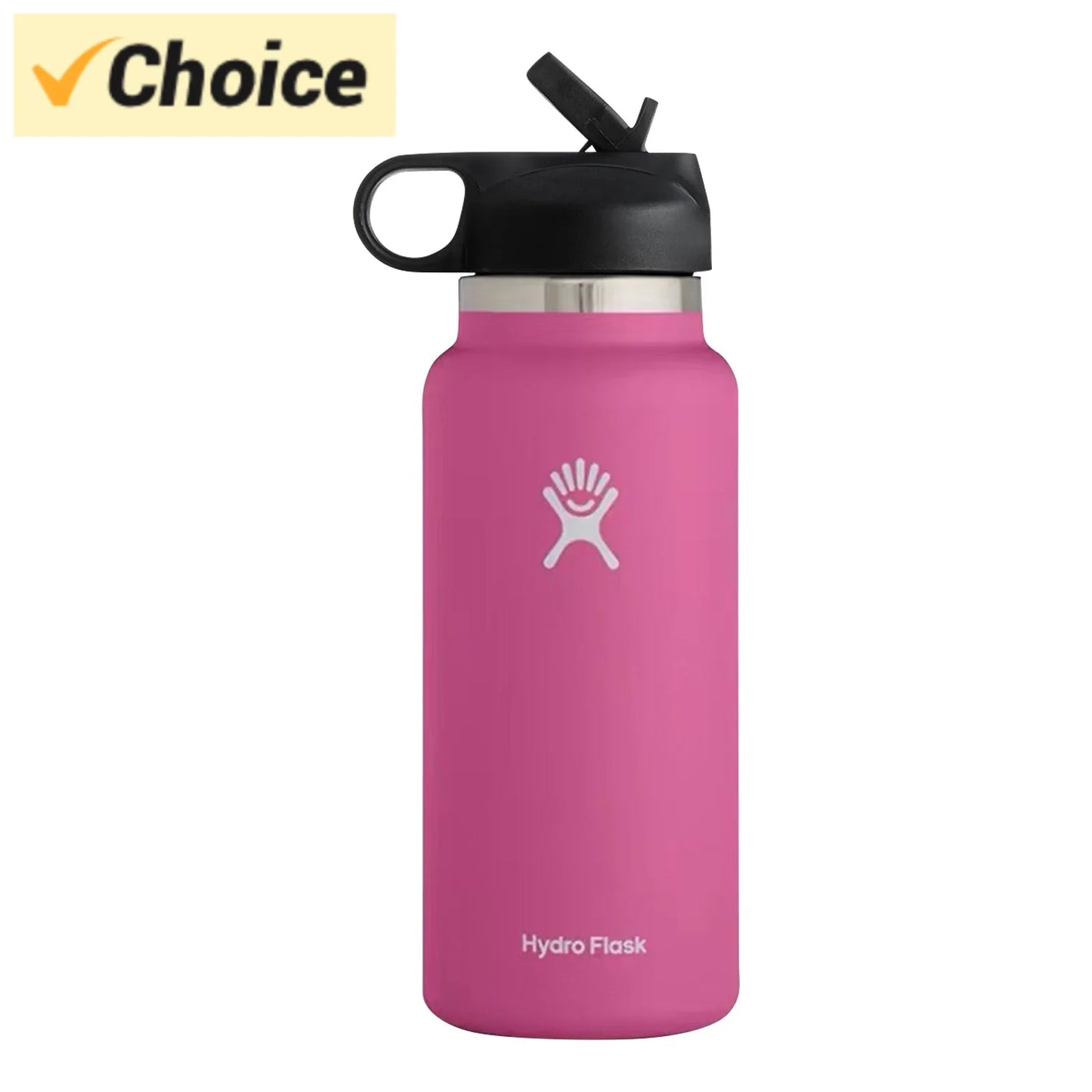 Hydro Flask Leakproof 32 Oz Straw Water Cup - Hot Pink