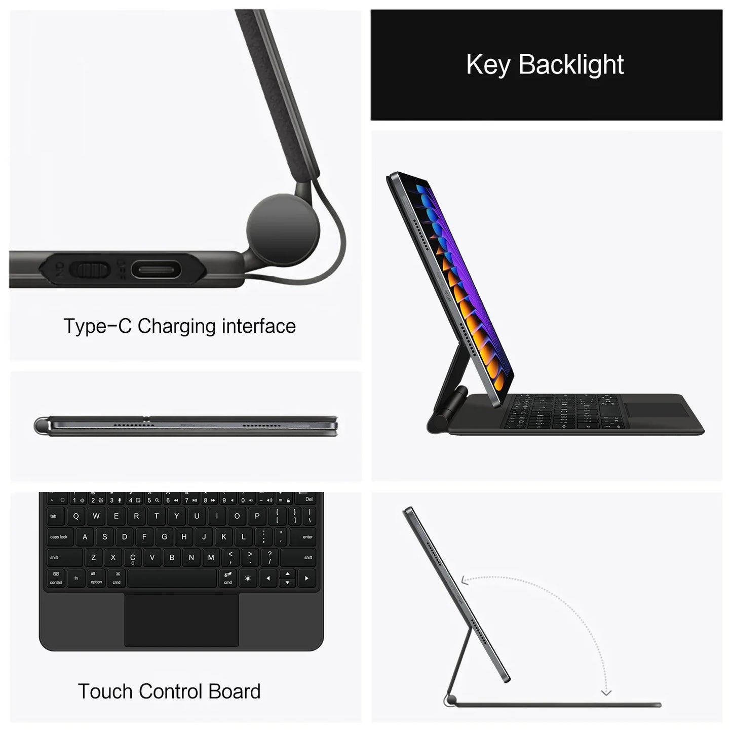 HUWEI Magic Keyboard Folio Xiaomi Pad 7