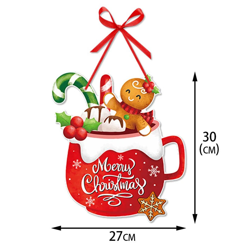 Merry Christmas Door Hanging Ornament