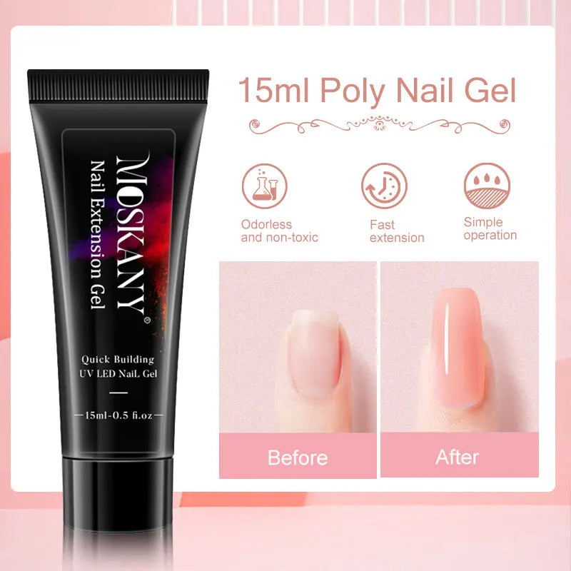 Poly Nail Gel Set Kit