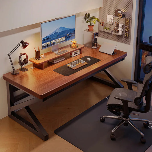 Solid Wood Computer Desk
