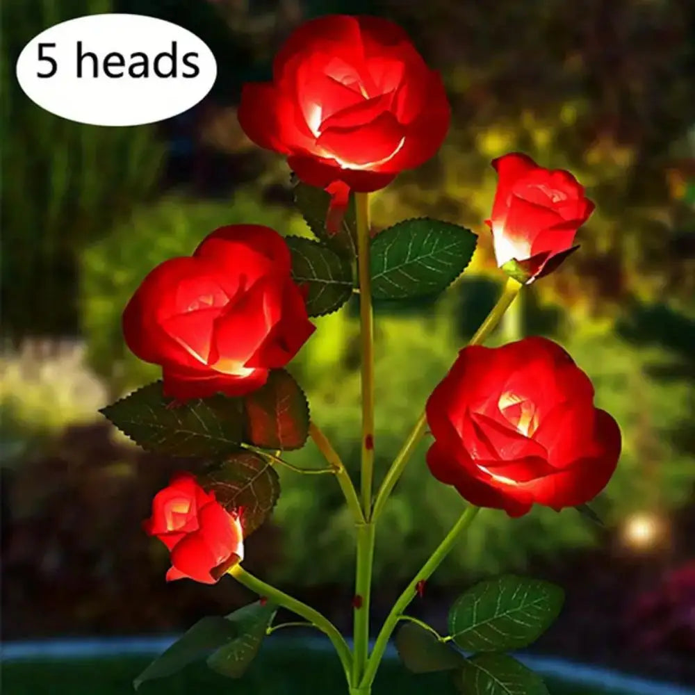 Solar Rose Garden Lights