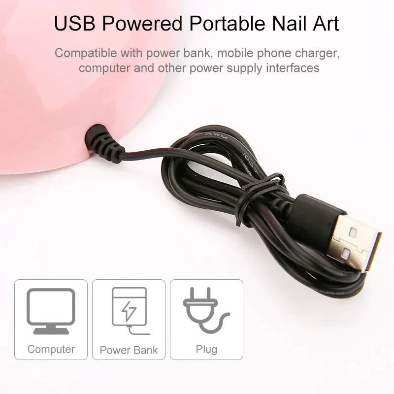 UV LED Nail Dryer Lamp