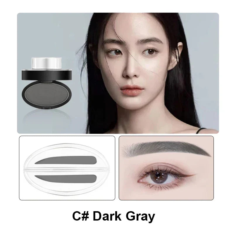 Eyebrow Powder Stamp Tint Kit