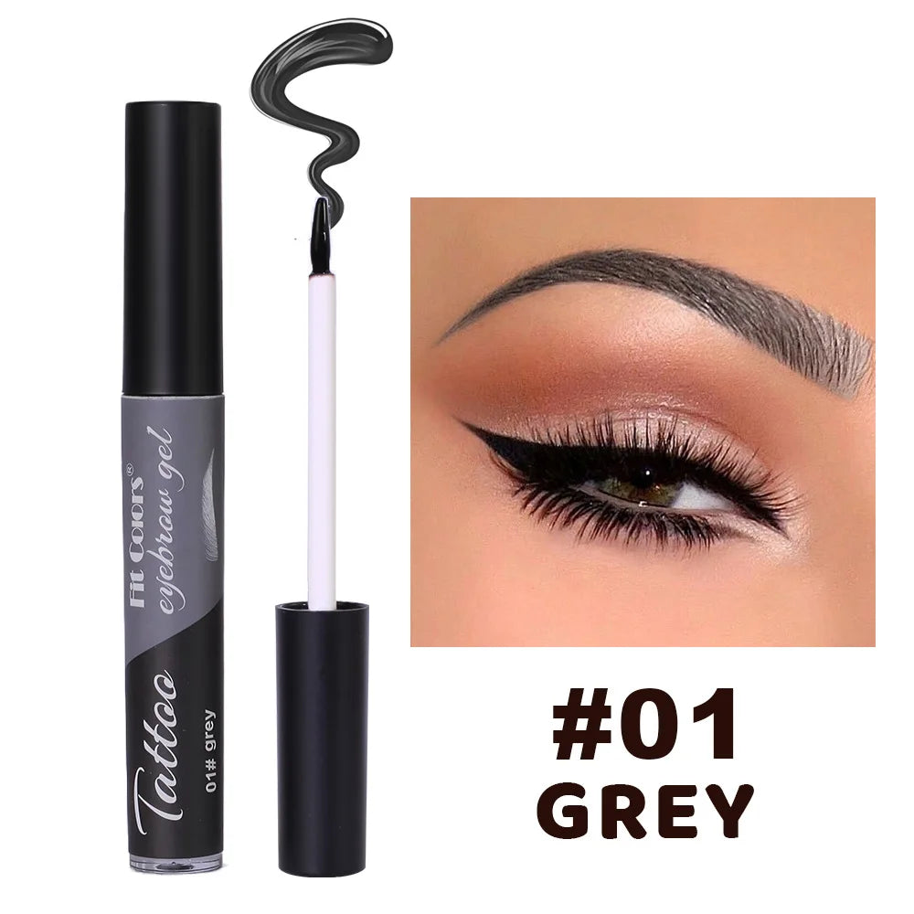 4-Color Waterproof Eyebrow Gel