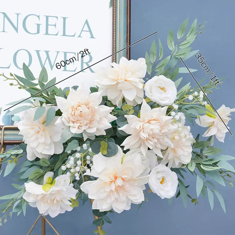 Floor Road Lead Flower Decor