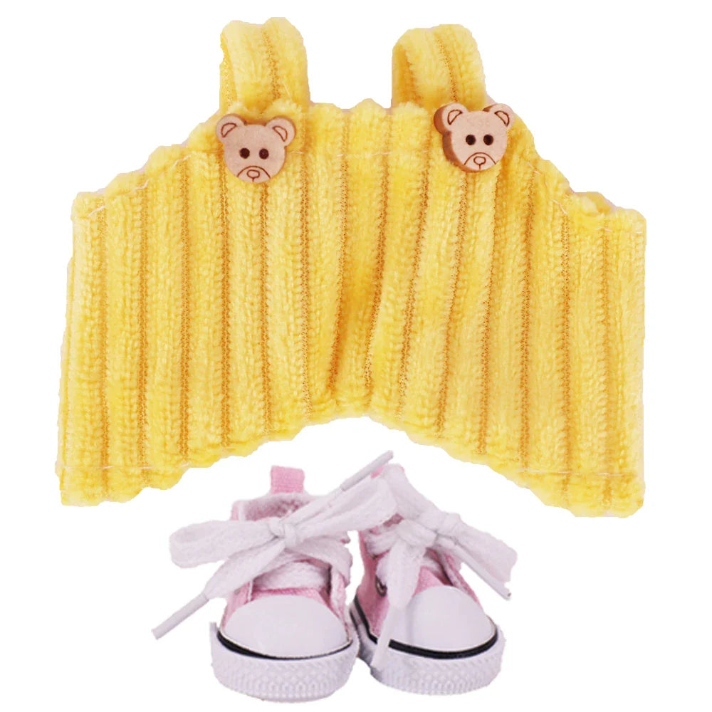 ZWSISU Labubu Doll Pants & Shoes