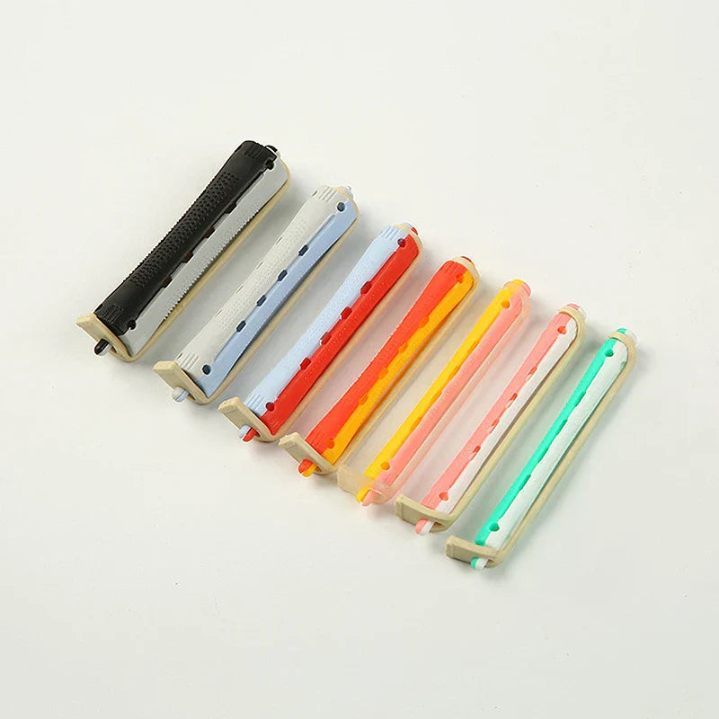 12Pcs Salon Rubber Band Rollers