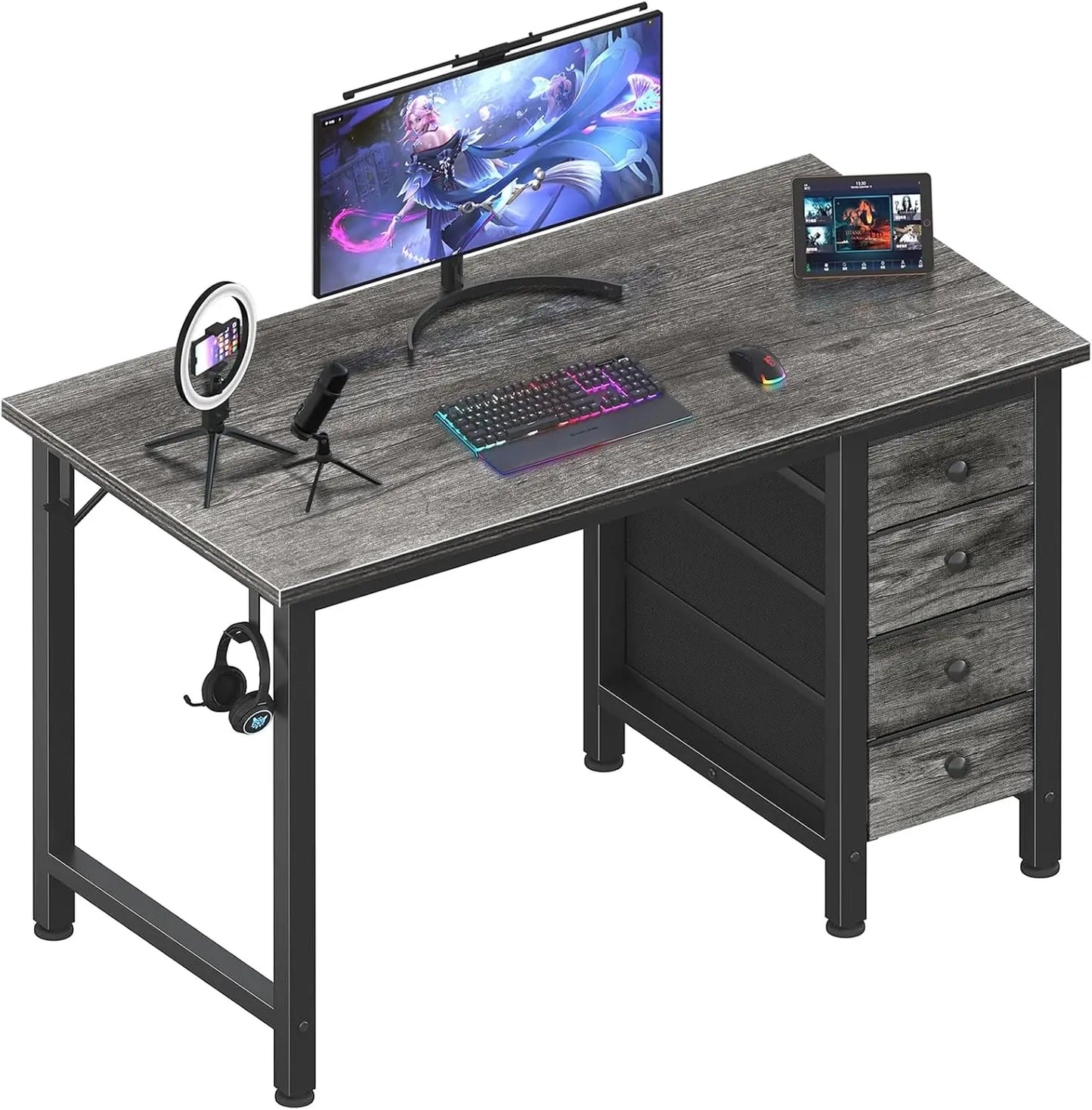 White Kids Study Desk Table