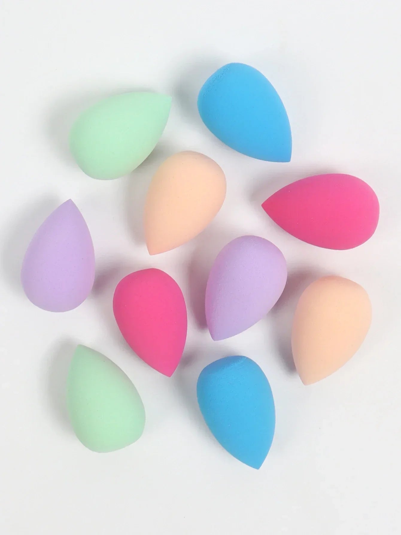 10pcs Mini Makeup Sponge Set