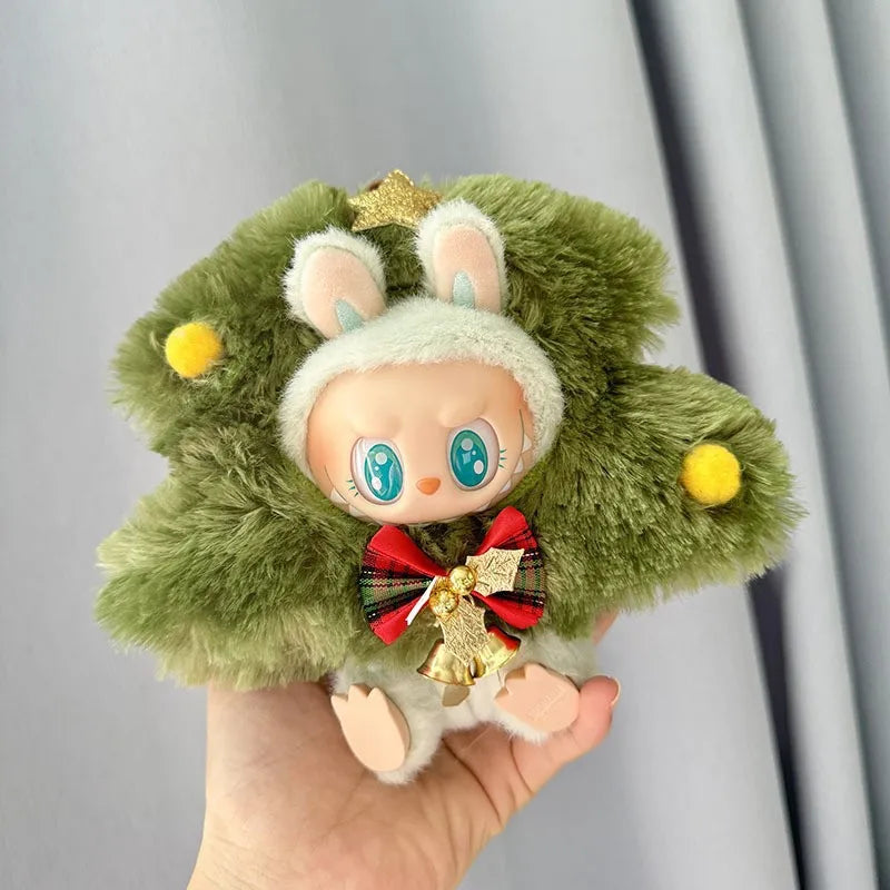 Labubu Winter Plush Outfit Set