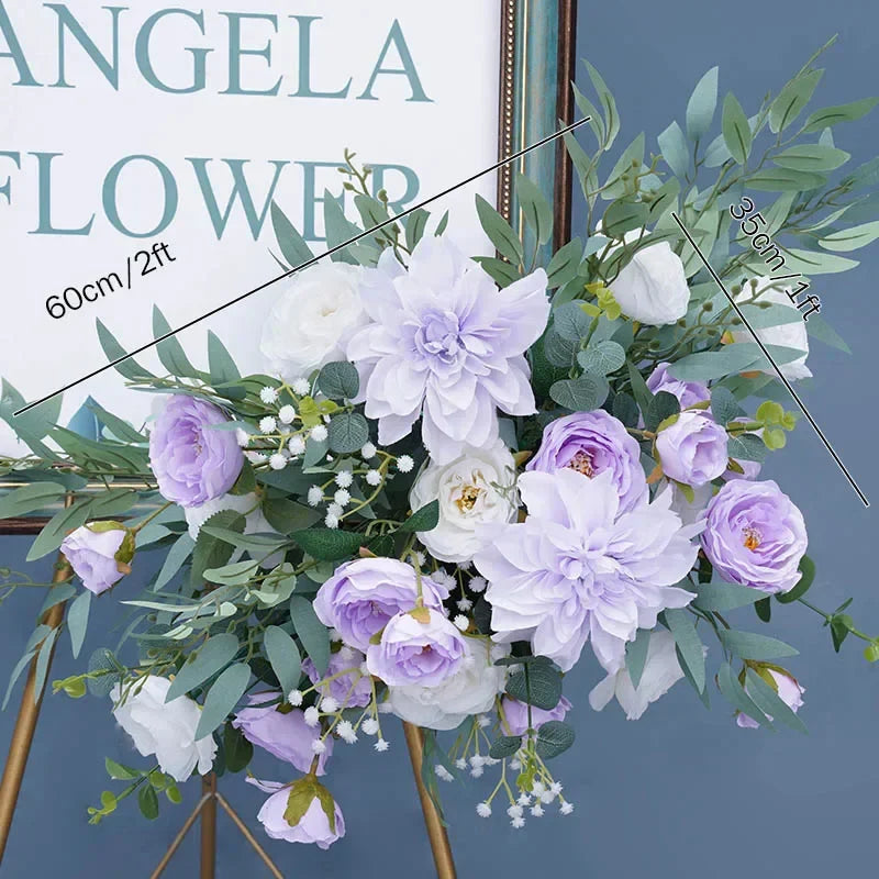 Floor Road Lead Flower Decor