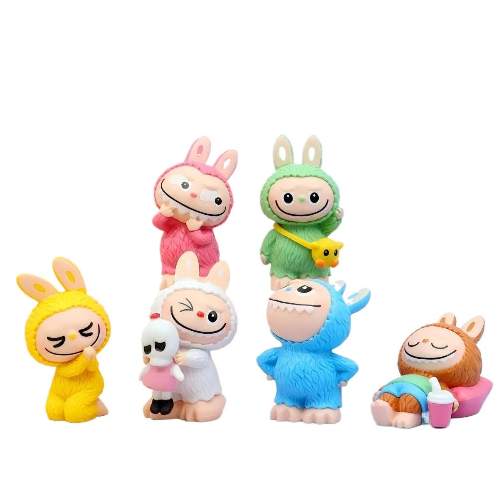 PopMart Labubu Angel Mini Figures Collectible Toy