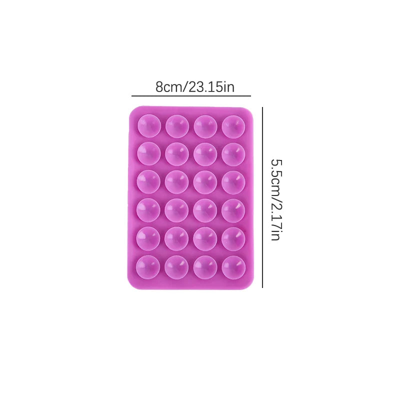 Double-Sided Silicone Suction Pad