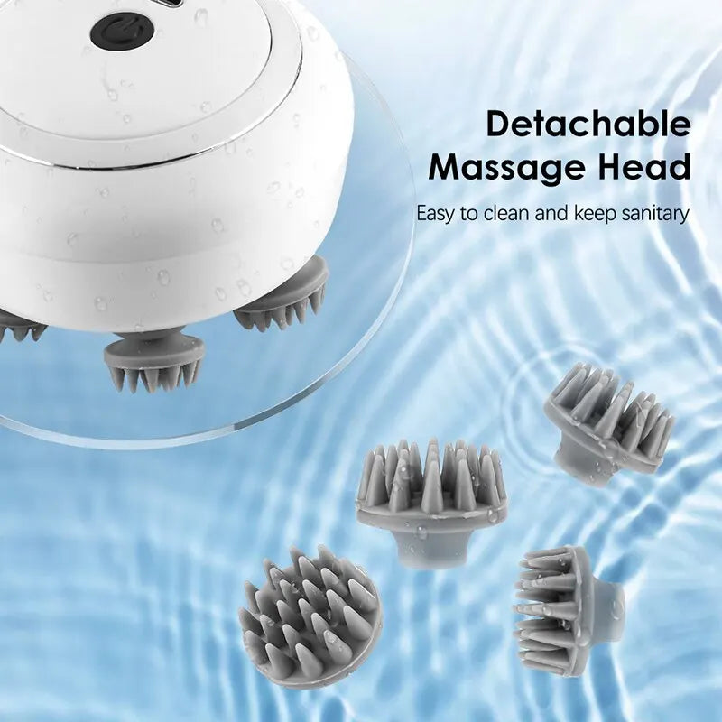Electric Multi-Claw Head Massager