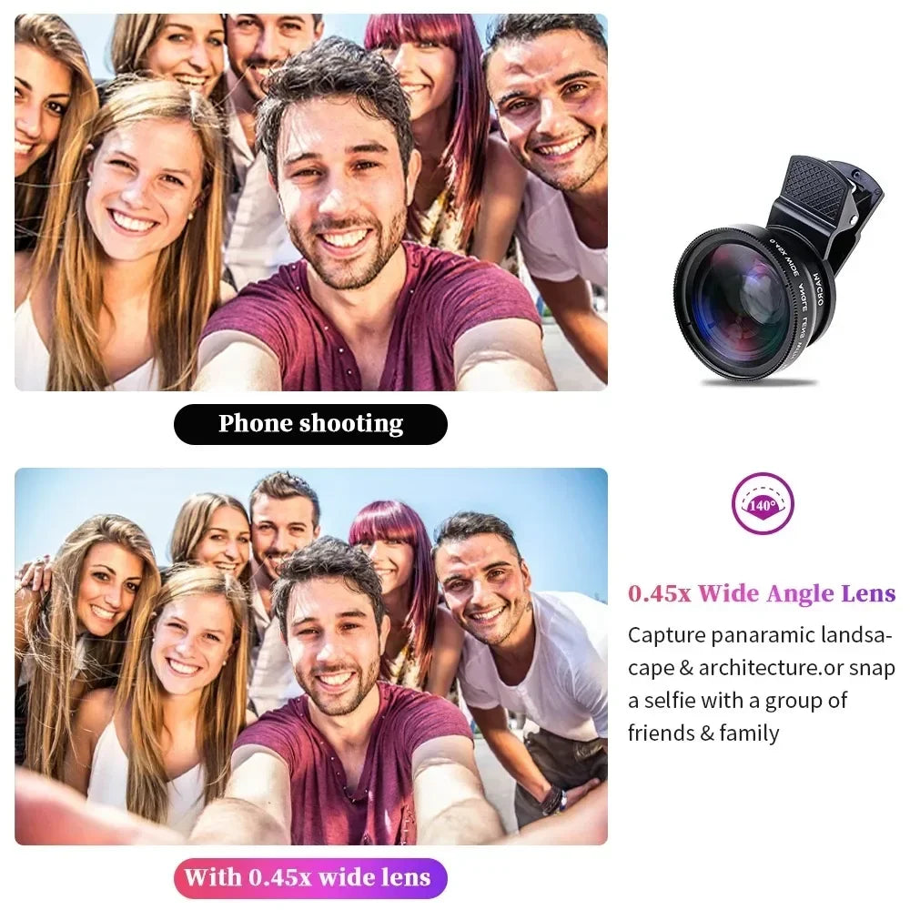 2-in-1 Wide & Macro Lens