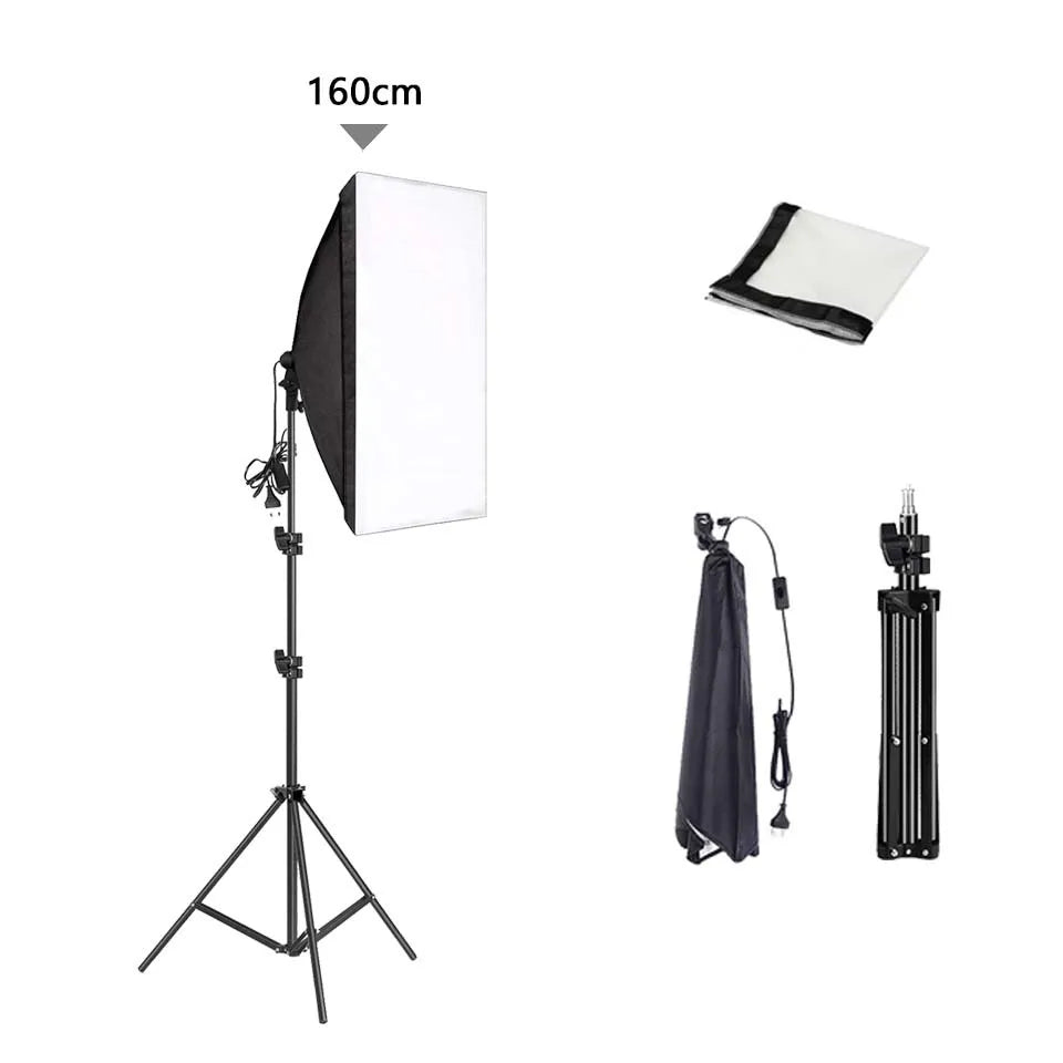 Professional Softbox Lighting Kit
