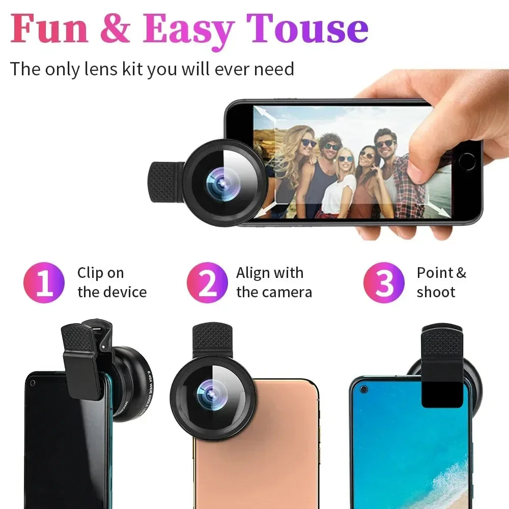2-in-1 Wide & Macro Lens