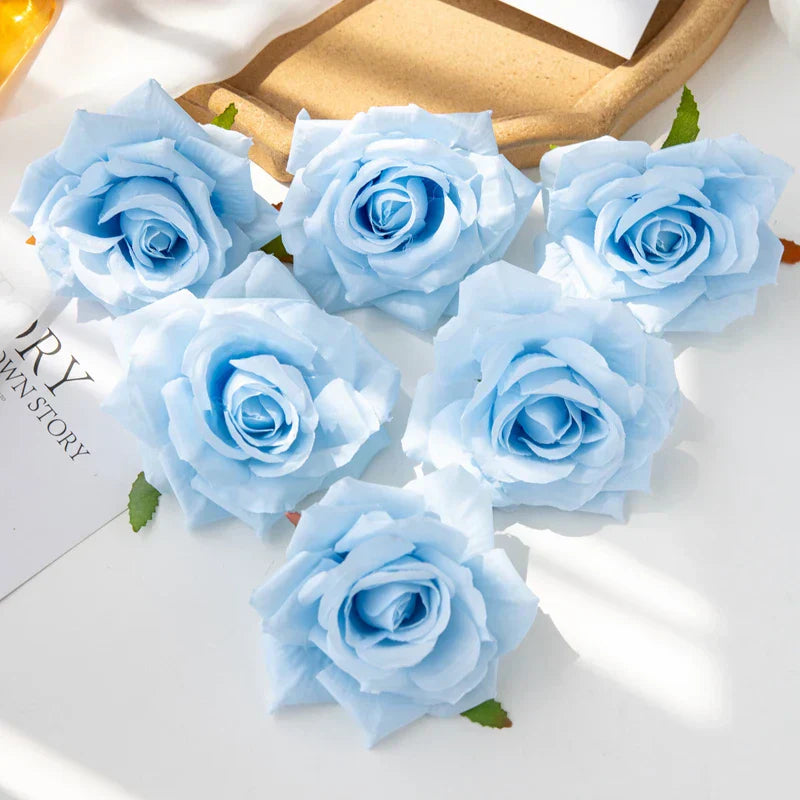 Wholesale Mini Silk Rose Heads