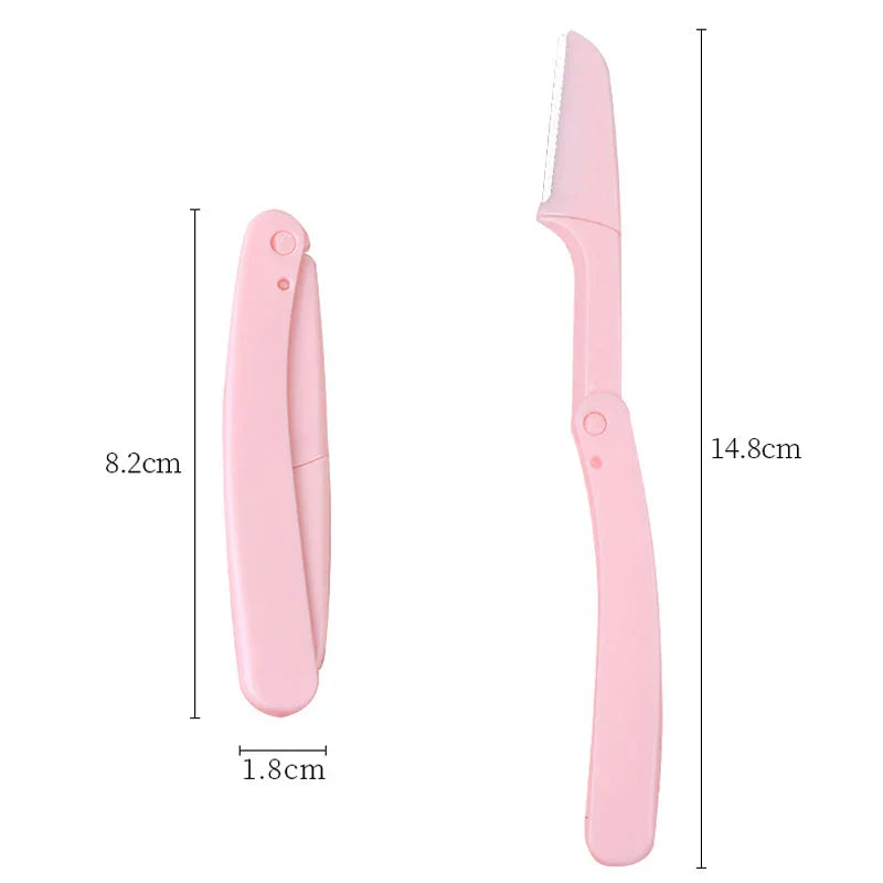 3pcs Foldable Eyebrow Grooming Set