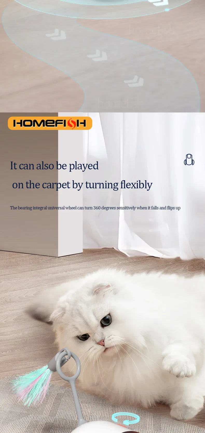 Smart Remote Cat Toy Car